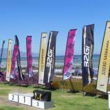 Free Design Custom Advertising Rectangle Flying Windchasers Large Flags With Ground Spike thumbnail-4