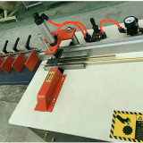 Aluminum Window Door Profiles Corner Connector Cnc Cutting Saw Machine