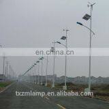 24V35w Solar panel with windmill street LED light wind solar hybrid street light solar outdoor light