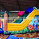 2020 Children Fashion Bounce Castle With Slide, Inflatable Theme Park Manufacturer for Sale thumbnail-3
