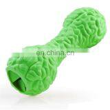 The New Bite-resistant Pet Molar Teeth Dumbbell Leakage Dog Toy Chew Rubber thumbnail-3