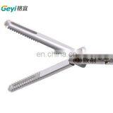 Laparoscopic Instruments Forceps Reusable Fenstrated Long Tip Jaw Forceps