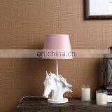 Unique Horse Statue Resin Animal Shape Custom Home Decor Table Lamps for Hotel Home