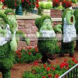 Lisaurus-S Christmas Atificial Grass Shopping Mall Decoration Animal Topiary for Garden Decor