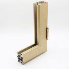 Design China Factory Picture Aluminum Alloy Frame Double Glass Casement Window And Door Profile thumbnail-4