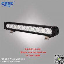 SINGLE ROW CREE 10W LED LIGHT BAR,17 INCH 100W thumbnail-1