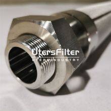 UTERS sintered stainless steel filter element 65x1078mm for Sinopec (6)
