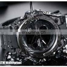 Wholesale Relojes Analog Display Luxury Quartz Wrist Watch Sport Waterproof Mens Digital Watches thumbnail-5