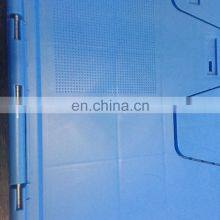 Industrial Stackable Logistic Tote Plastic Moving Turnover Box With Attached Lid thumbnail-5