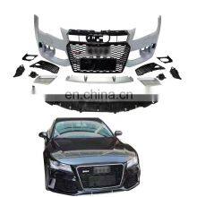 Car Body Kits Front Rear Bumper Kits Spare Parts Car Modification Upgrade For AUDI A7 to RS7 2019 thumbnail-1