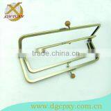 8.6 Inch Double Frame for Bag Built-in Frame for Bag Metal Casket Frame Dressing Case Frame Cosmetic Bag