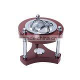 Decorative Crystal Globe With Wood Stand Wooden World Globe thumbnail-1