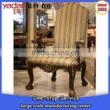 Living Room High Chair Wooden Rest Chair Simple Carving, Meeting Chair Quality Choice thumbnail-6