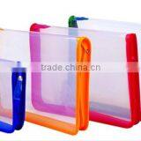 Stationery Manufacturer Custom a4 Size Clear Pvc Bag With Zipper RYX-ZB613 thumbnail-1