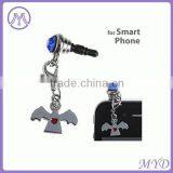 Heart Angle Wing Charms Mobile Phone Anti Dust Plug for Iphone thumbnail-1