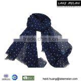 SS 16 Hot Selling 100% Polyester Lady's Woven Printed Scarf LMCH-009 thumbnail-1