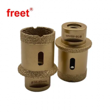 35mm Vacuum Brazed Dry Diamond Core Drill Bits for Drilling Stone Tile thumbnail-3