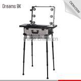 Professional Aluminum Makeup Case, Lighted Make up Case, Beauty Cosmeticcase