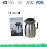 LFGB/EU Double Wall Stainless Steel Vacuum Thermos Thermos Tea Pot thumbnail-2