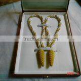 Uniform Trimming Rank Epaullettes Badges Rank Badges Aigullette Cord