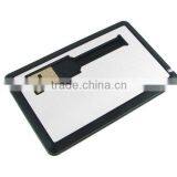 Hot Seller / Drawable Credit Card Shape USB Flash Drive / CE Rohs FCC Approved / 2G 4G 8G 16G 32G