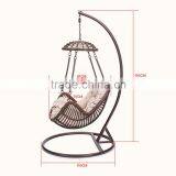 Single Seat Balcony Rattan Springs for Swing Chair Singapore Swing Egg Chair thumbnail-5