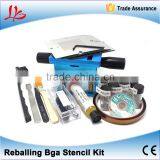 Universal Reballing Bga Stencil Kit for Laptop Gameconsole 10 Pcs Stencil + 15 Free Gifts thumbnail-1