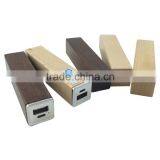 OEM Products 2600mah Powerbank Wooden Material Rectangle Power Bank thumbnail-1