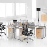 Classic High Quality Standard Size Wood Office Desk Divider Workstation(SZ-WS311) thumbnail-6