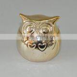 New Design Ceramic Owl Shape Candle Holder thumbnail-1