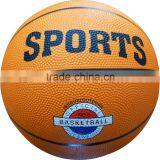 Wholesale Cheap Rubber Basketballs/customized Photo Rubber Basketball New Arrival