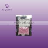 2mm Pink Cubic Zircon cz Loose Semi Precious Stones