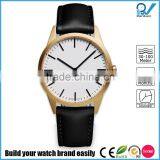 PVD Satin Gold Case Coating Stainless Steel Case 5ATM Waterproof Stainless Steel Brand Fashion Watch thumbnail-1