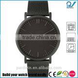 Polished Gold Plated 316L Stainless Steel Material Crystal Sapphire 5ATM Water Resistant Unisex Watch thumbnail-2