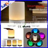 Hot Sale Wireless Portable Stereo Bluetooth Speaker Lamp With LED Changing Light thumbnail-1