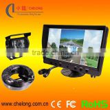 9 inch stand-alone LCD monitor support 4 cameras night vision car surveillance monitor