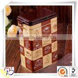 Air-tight Coffee Tin Can With Metal Clip Manufacturer/quart Tin Cans thumbnail-1