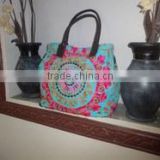 Suzani Bags, beach bag or shopping bag beautiful embroidery from India