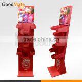 Recyclable Cardboard Display Stand Unit For Chocolate Advertising