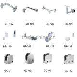 Easy Install Stainless Steel Balustrade With Glass Clamp Design thumbnail-5