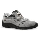 PU solo suede holed leather rocky safety shoes
