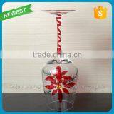 Flower Pattern Show Box Goblet Glass Wine Cup Goblet Glasses Gift Decoration Red Wine Glass thumbnail-4