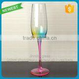 Wholesale Wine Glass Champagne Glass Colored Champagne Flute thumbnail-1