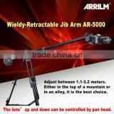 high quality Wieldy camera Dolly-crane retractable jib crane camera