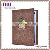 Menu Covers for restaurant , luxury hotel supplies made leather check holder