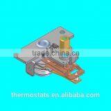 stove style adjustable bimetallic thermostat/termostat