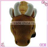 Cute Stuffed Soft Plush Animal Toy Cow thumbnail-3