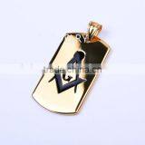 Low Price and High Quality Stainless Steel Gold Dog Tags