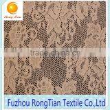2015 Fashion New Design Soft Spandex Elastica Lace Fabric for Composite Material