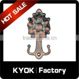 KYOK Aluminum wrought iron ball/woven ball curtain hooks,premium quality and pompousness curtain rod accessories on sale